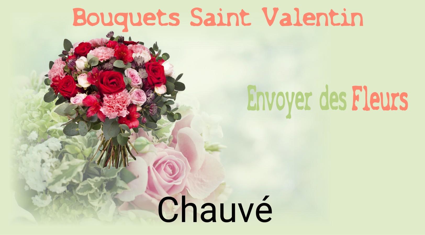 Roses de Saint-Valentin livrées à Chauvé
